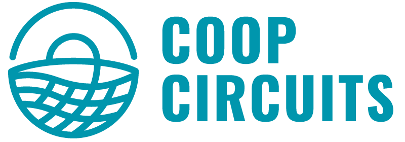 logo coopcircuits représentant un panier ou un champ avec levé de soleil
